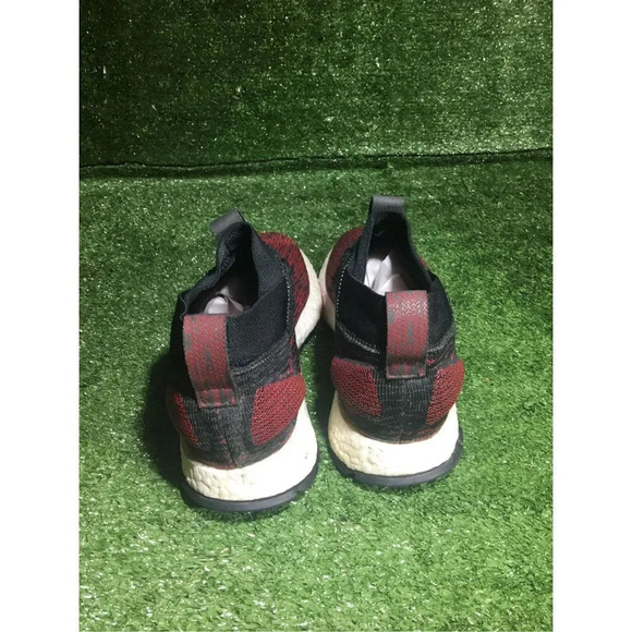 Mens Adidas tennis shoes size 8/womens 9.5 Pureboost All terrain red black main image 6